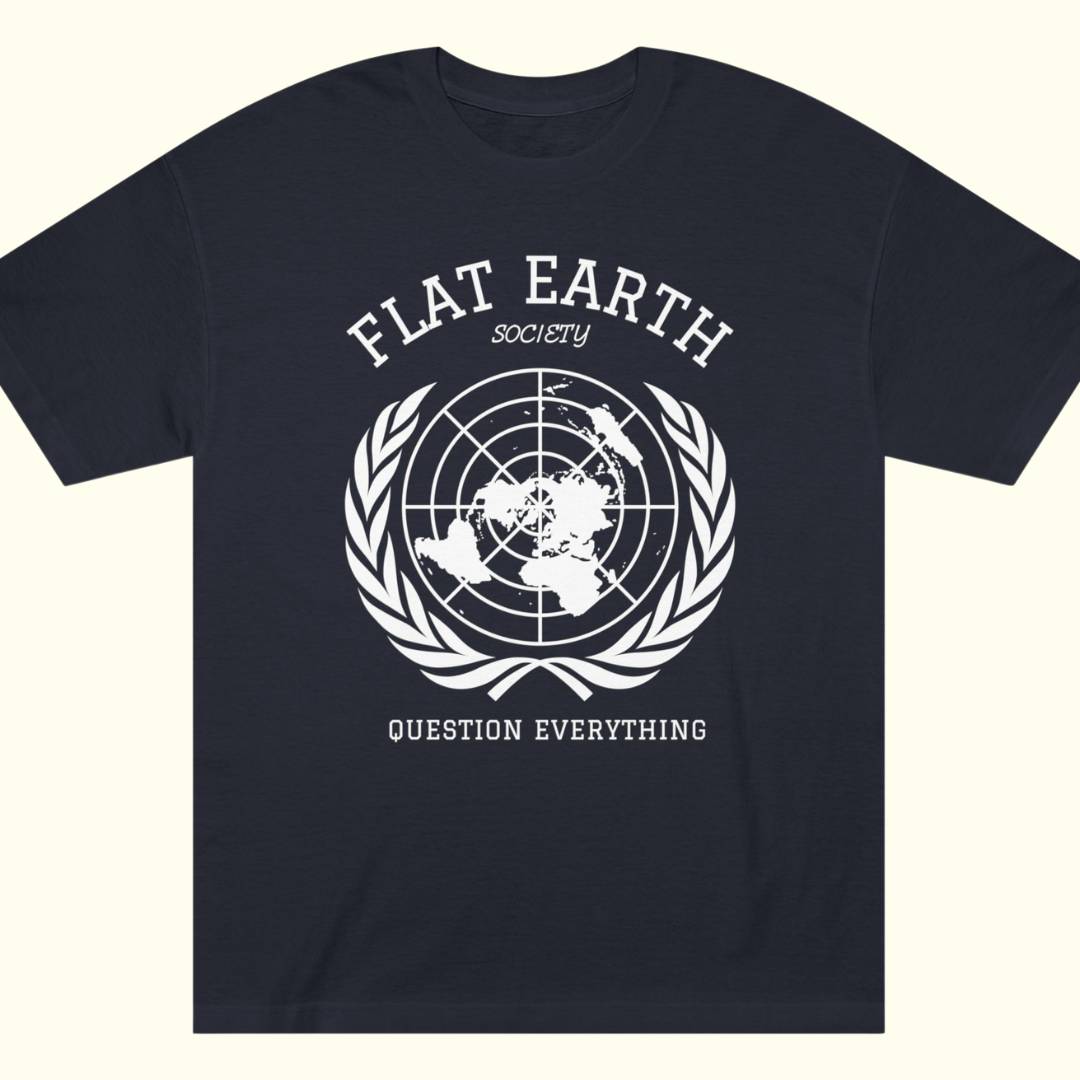 Flat Earth Society Tee