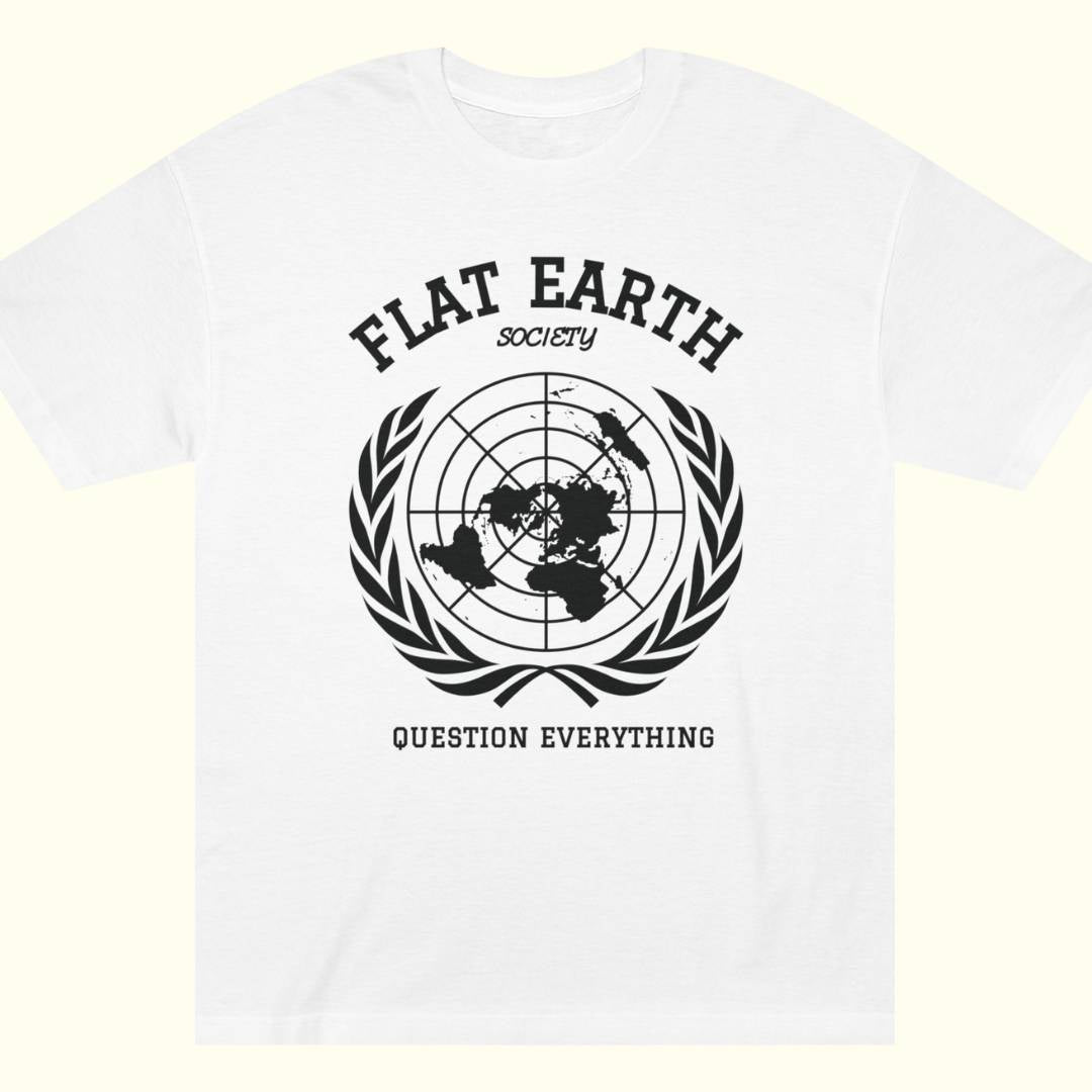 Flat Earth Society Tee